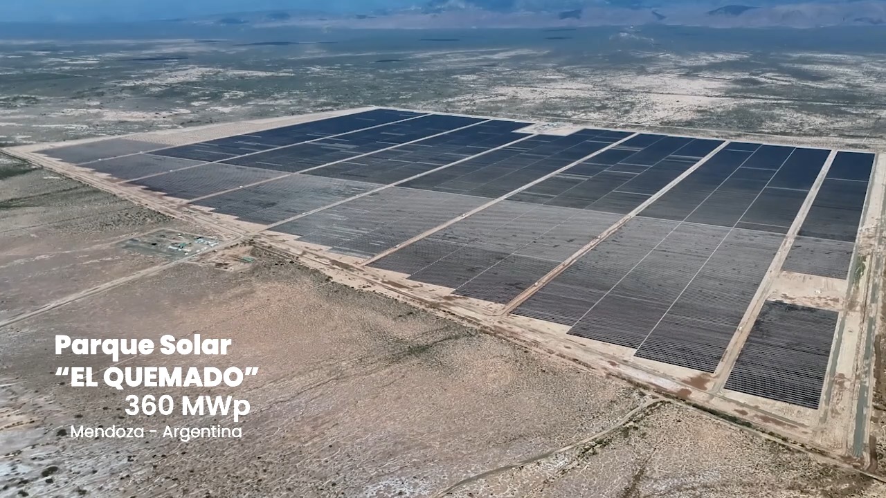 Así se construyó y se puso en marcha el proyecto fotovoltaico más grande de Argentina:… (video)
